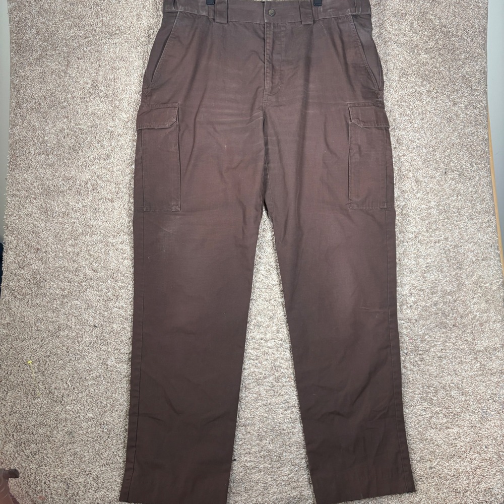 5.11 Tactical Series Mens Brown‎ Ripstop Cargo Pants Style 74371 Size 38x32